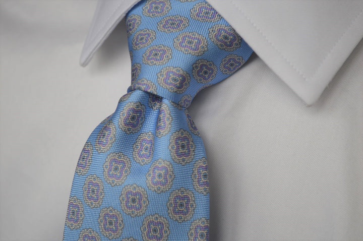 Barkley Panama Geo Tie Blue