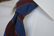 Murray Striped Tie Brown
