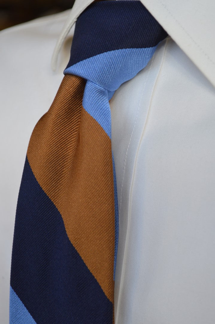 Harrison Striped Tie Copper