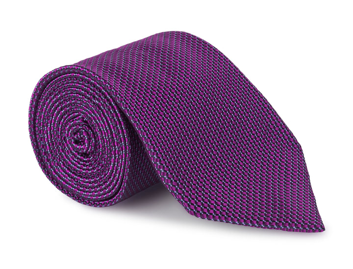 Waldron Purple Micro Geo Tie