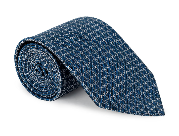 Lamont Teal Geo Tie