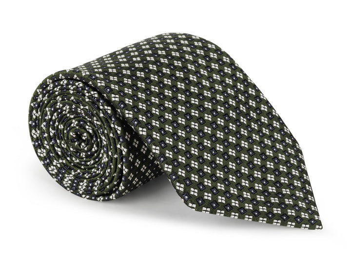 Alstyne Green Geo Tie