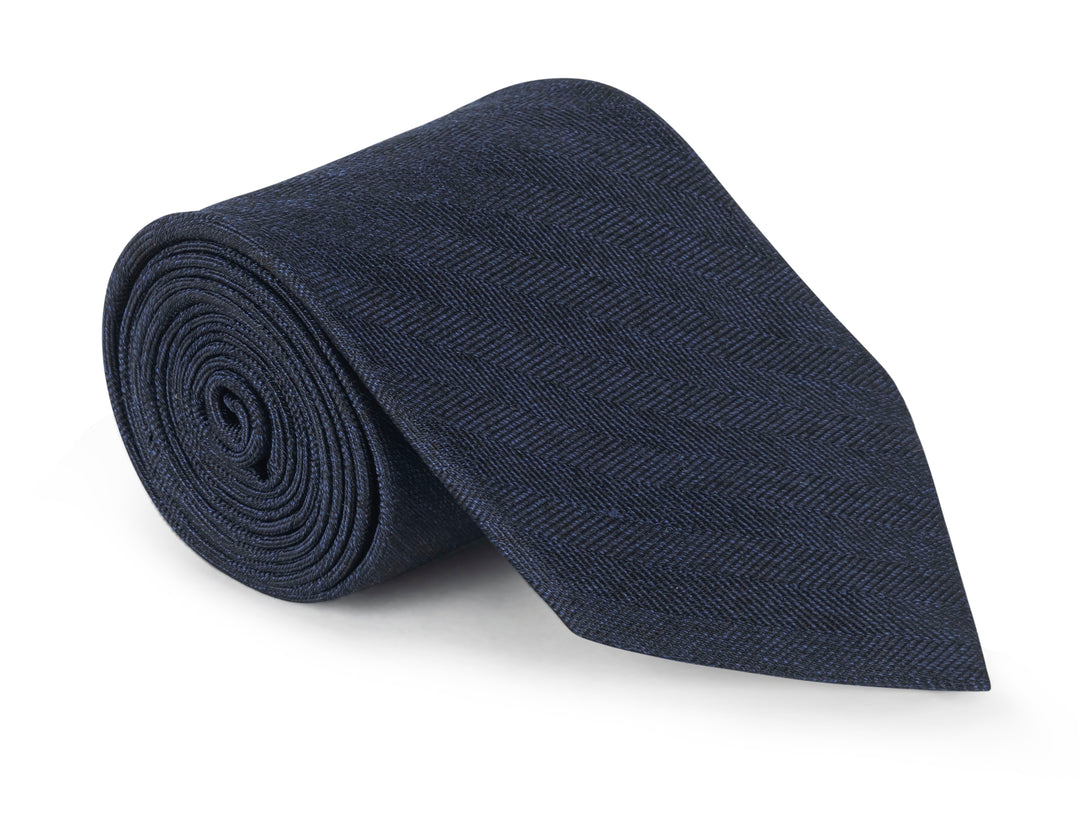 Apex Navy Solid Tie