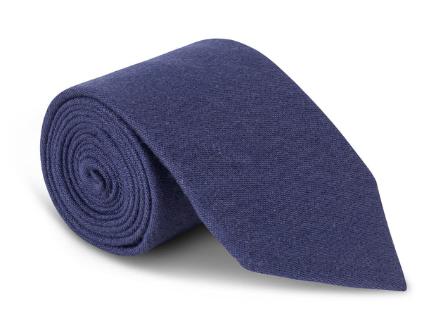 Nicolls Blue Solid Tie