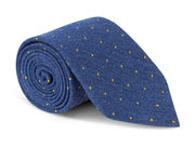 Martense Blue and Yellow Dot Tie
