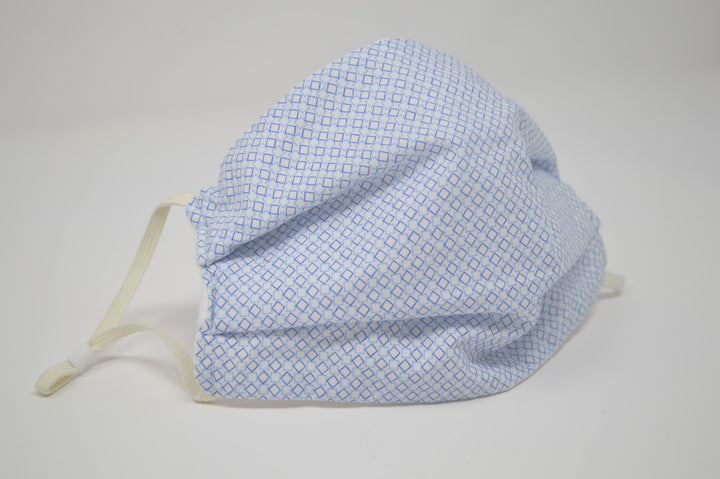 Geometric Reusable Face Mask With Elastic Straps