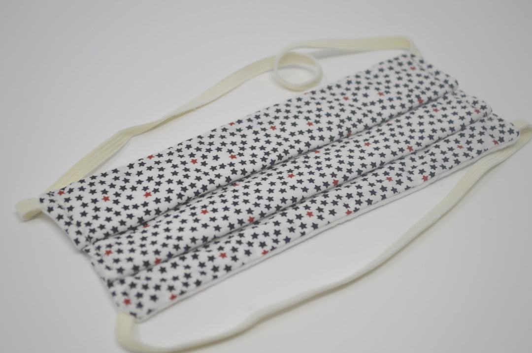 Kids Stars Reusable Face Mask With Elastic Straps