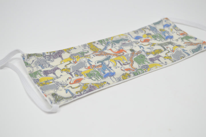 Safari Reusable Face Mask With Elastic Straps