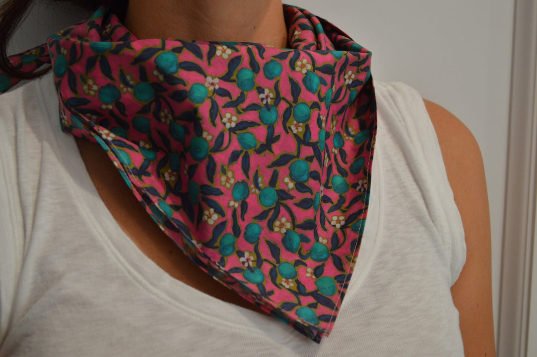 Lemon Grove Cotton Bandana