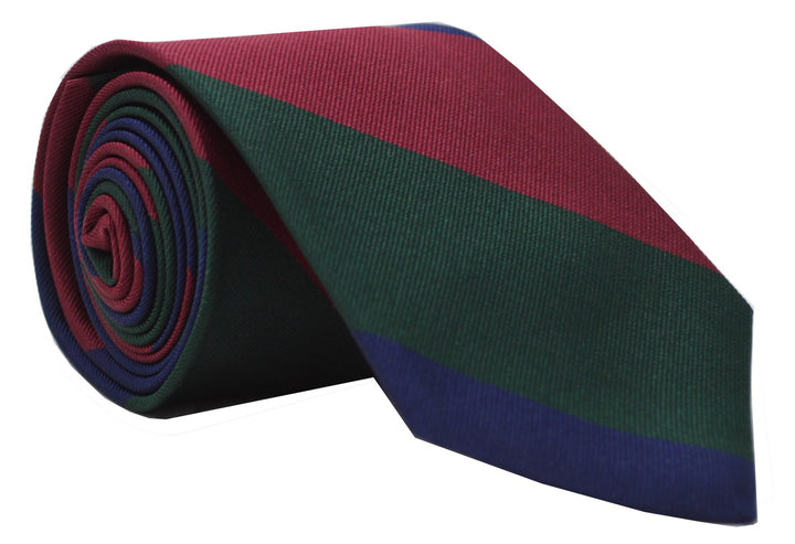 Harrison Striped Tie Red