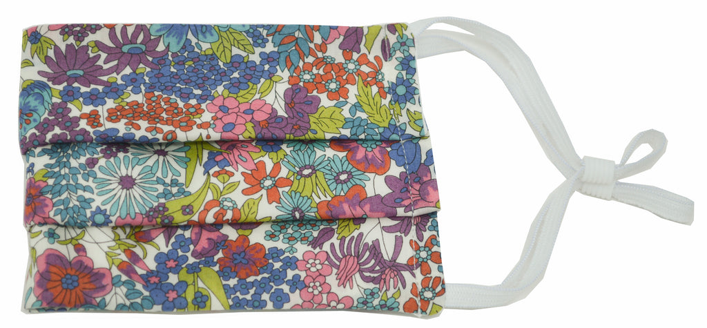 Margaret Annie Pleated Face Mask Nose Bridge