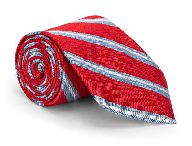 Cassidy Red Stripe Tie