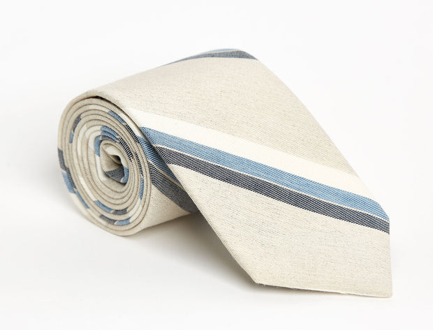 Hamden Natural Stripe Tie