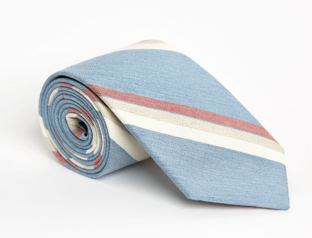 Hamden Blue Stripe Tie