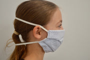 Kids Geometric Reusable Face Mask With Elastic Straps