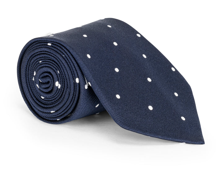 Kell Navy Dot Tie