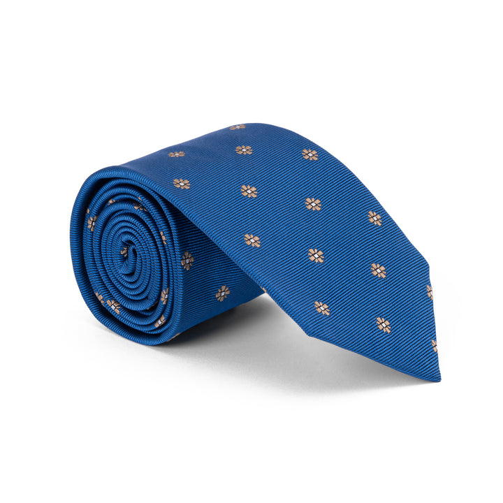 Kent Blue Geo Tie
