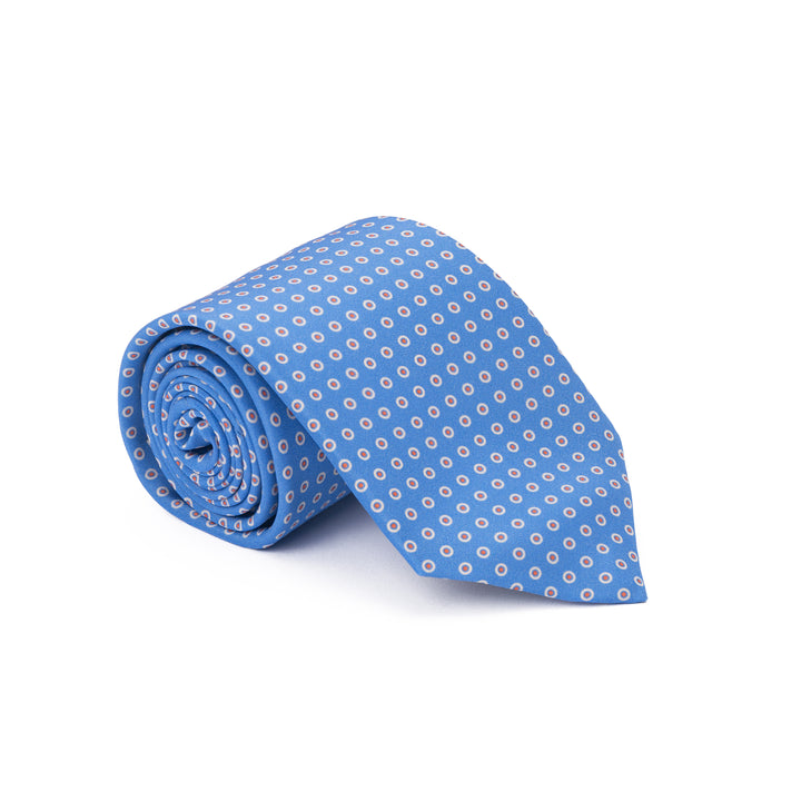 Norman Blue Geo Tie