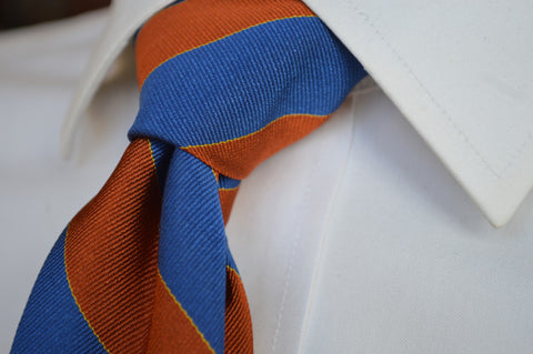 Murray Striped Tie Orange