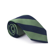Paidge Green Striped Tie
