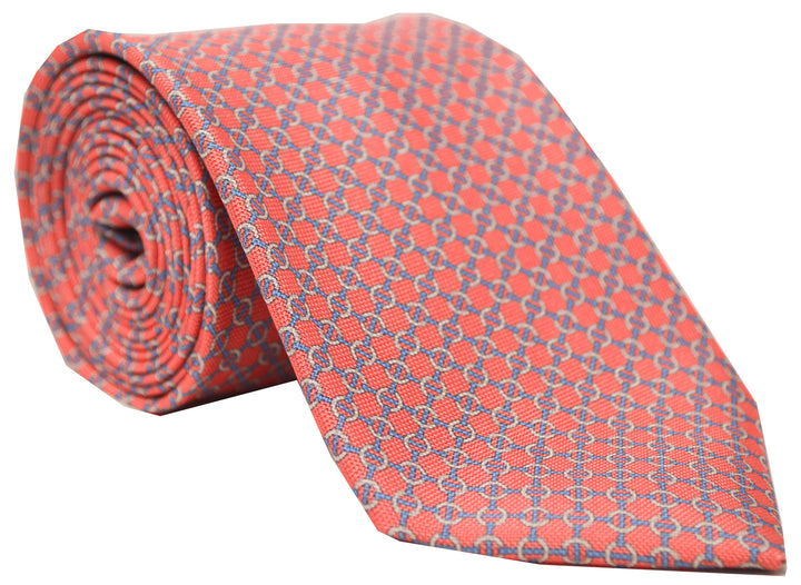 Rawlins Panama Link Tie Red