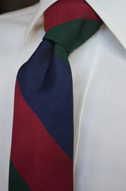 Harrison Striped Tie Red