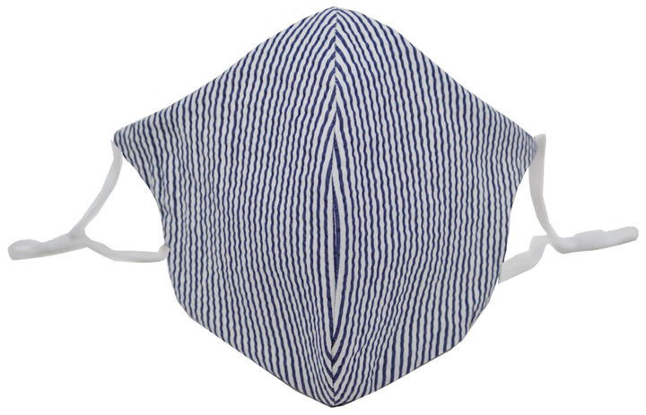 Seersucker Face Mask