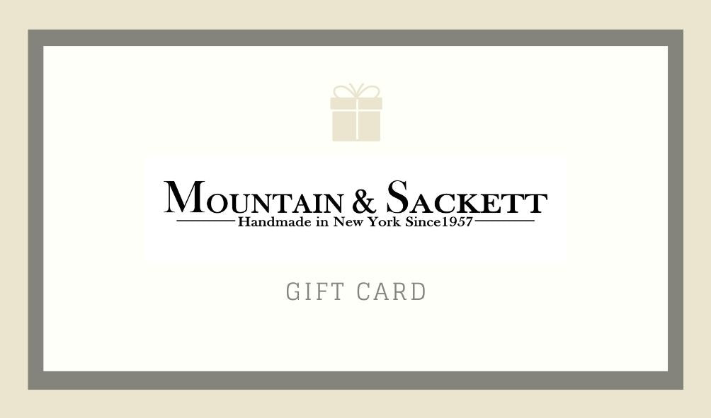 Mountain & Sackett Branded Gift Card