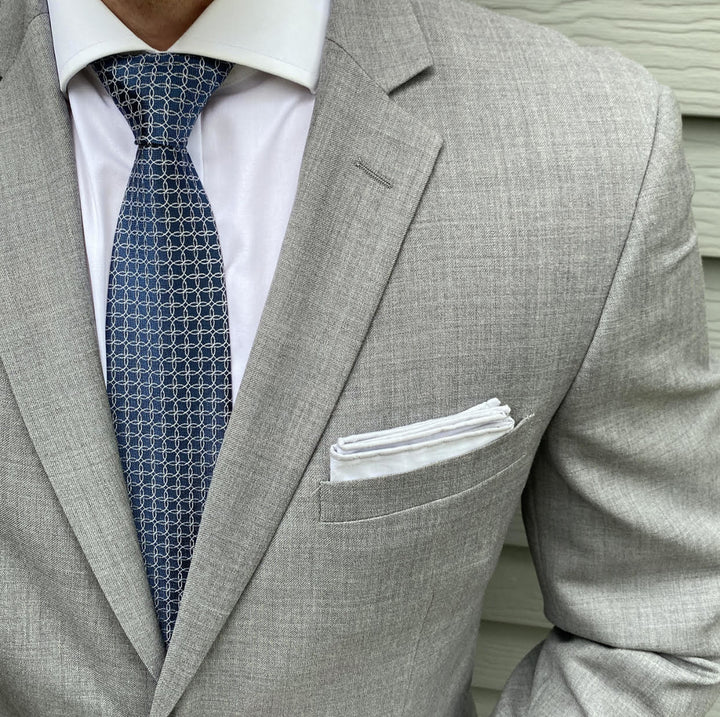 Lamont Teal Geo Tie