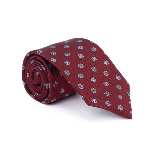 Wythe Red Floral Tie