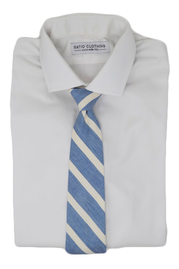 Coverly Blue Stripe Tie