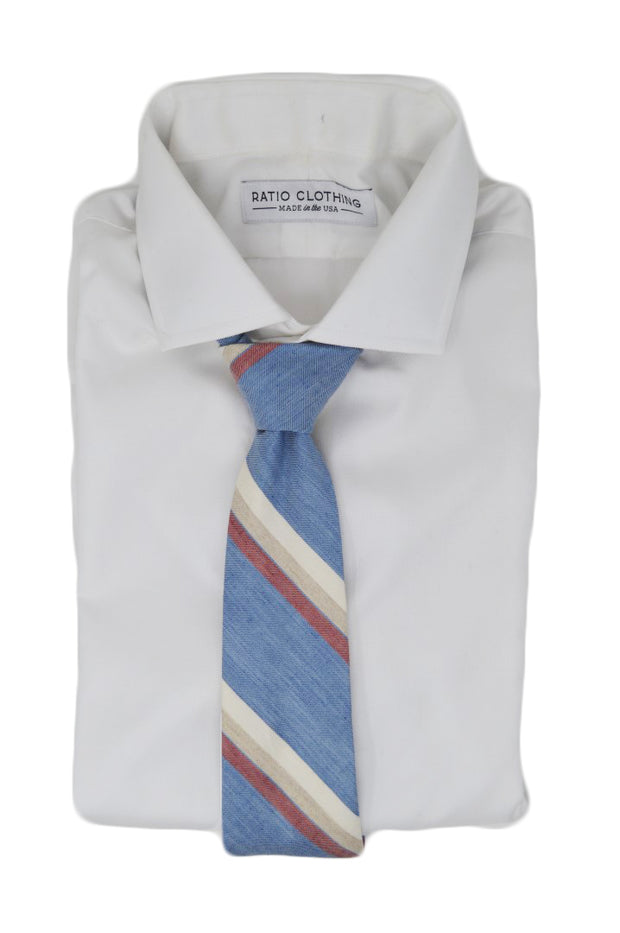Hamden Blue Stripe Tie