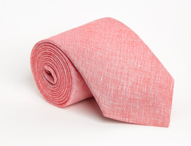 Thomas Red Solid Tie