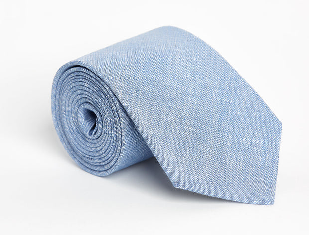 Thomas Blue Solid Tie