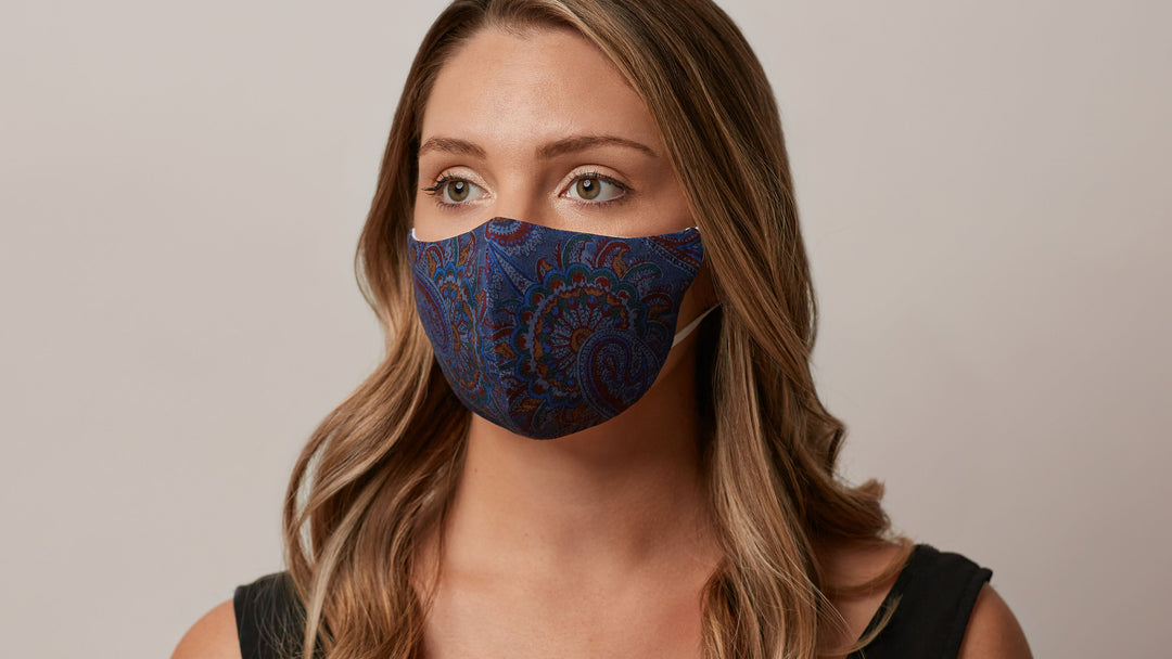 Paisley Face Mask