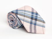Bryant Pink Plaid Tie